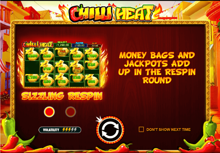 Chilli Heat Slot Bonus